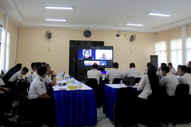 Jalani Evaluasi APBI, Kanwil Ditjenpas Jateng Teguhkan Komitmen Budaya Integritas