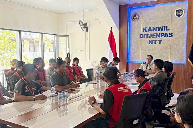 Kakanwil Ditjenpas NTT Beri Pembekalan Mahasiswa Unwira Sebelum Riset di UPT Pemasyarakatan