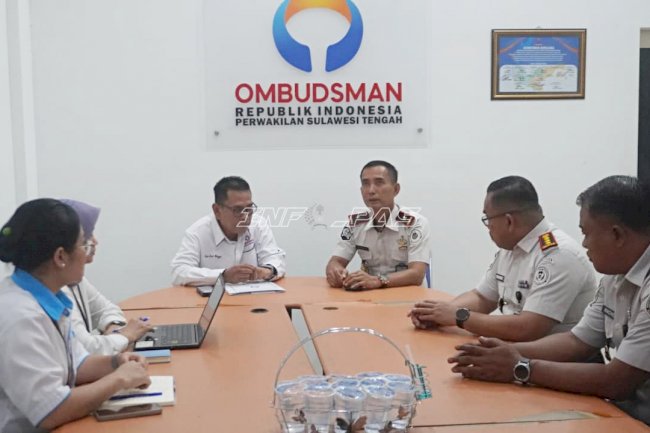 Kanwil Ditjenpas Sulteng dan Ombudsman Perkuat Pengawasan Pelayanan Publik