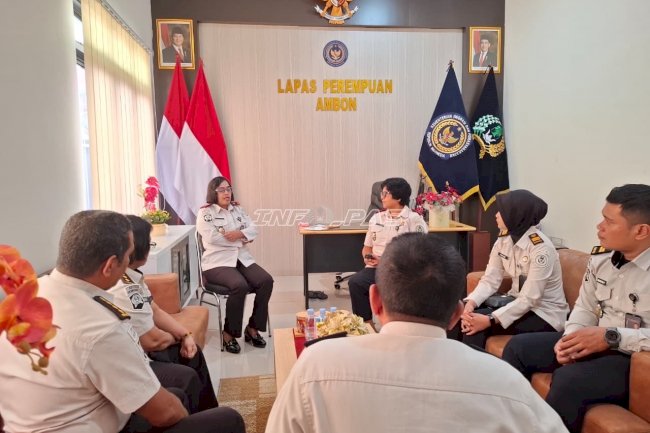 Bapas Ambon Koordinasikan Tata Kelola Pemasyarakatan dengan Rutan dan Lapas Perempuan