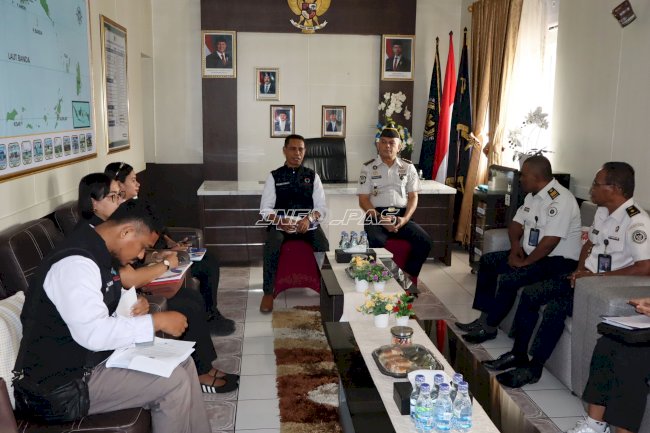 Lapas Ambon Dorong Peningkatan Layanan lewat Evaluasi Ombudsman RI