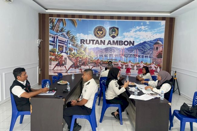 Rutan Ambon Terima Kunjungan Ombudsman Maluku untuk Tinjau Pelayanan Warga Binaan