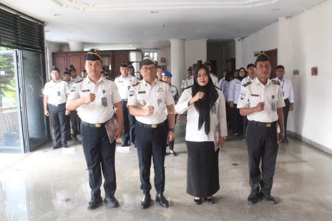 Tiga Pegawai Naik Pangkat, Kanwil Ditjenpas Maluku Dorong Peningkatan Kinerja