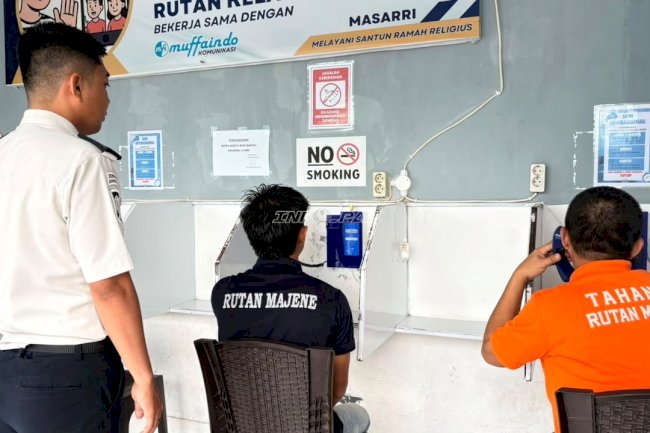 Jaga Komunikasi dengan Keluarga, Rutan Majene Sediakan Layanan Wartelsuspas