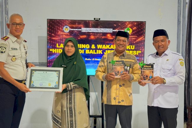 Lapas Baubau dan Kemenag Luncurkan Buku Hidayah di Balik Jeruji Besi