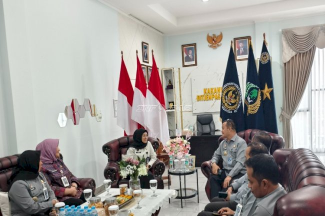 Kanwil Ditjenpas Kep. Babel Pererat Silaturahmi dan Sinergi bersama Kanwil Kemenkum Kep. Babel