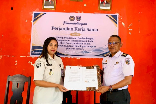 Perkuat Sinergi hingga Tingkat Desa, Bapas Saumlaki Gandeng Pemerintah se-Tanimbar Selatan