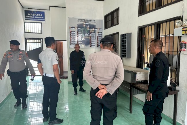 Perkuat Koordinasi Keamanan, Rutan Raha Terima Sambang Polres Muna