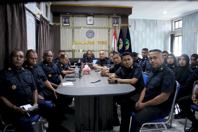Lapas Piru Perkuat Akuntabilitas Kinerja melalui Monev Kanwil Ditjenpas Maluku