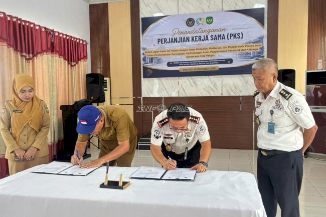 Dukung Ketahanan Pangan, Lapas Palopo Jalin Kerja Sama dengan Dinas Pertanian, Perikanan, dan Pangan