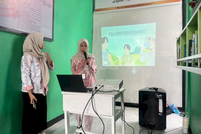 Lapas Wahai Libatkan Peserta Magang dalam Sosialisasi Hidup Bersih dan Sehat