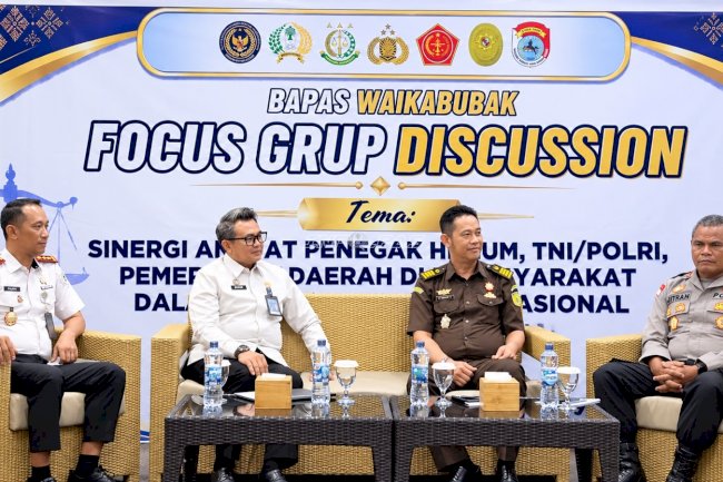Bapas Waikabubak Gelar FGD Kelayan Binter dan Sosialisasi KUHP/KUHAP Baru