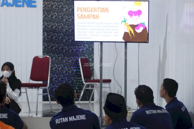 Edukasi Kepedulian Lingkungan, Rutan Majene Sosialisasikan Pengolahan Sampah kepada Warga Binaan