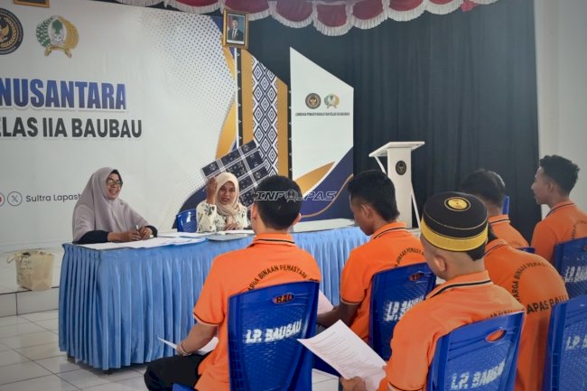 Lapas Baubau Gandeng YPSI Fasilitasi Pendidikan Kesetaraan Warga Binaan