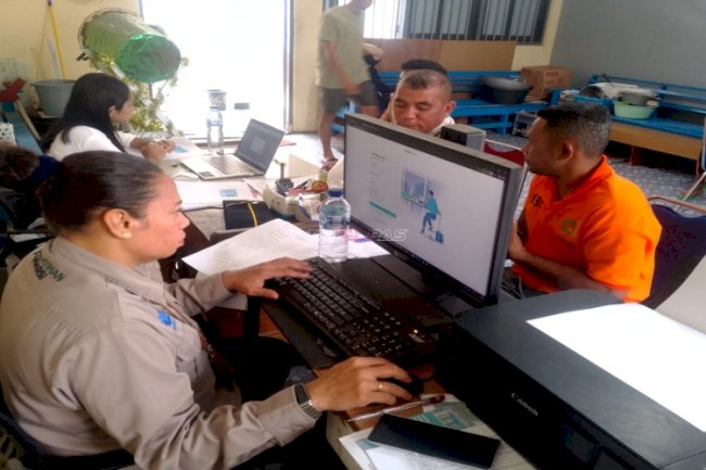 Rutan Ambon dan BPVP Ambon Persiapkan Warga Binaan Ikuti Pelatihan Keterampilan