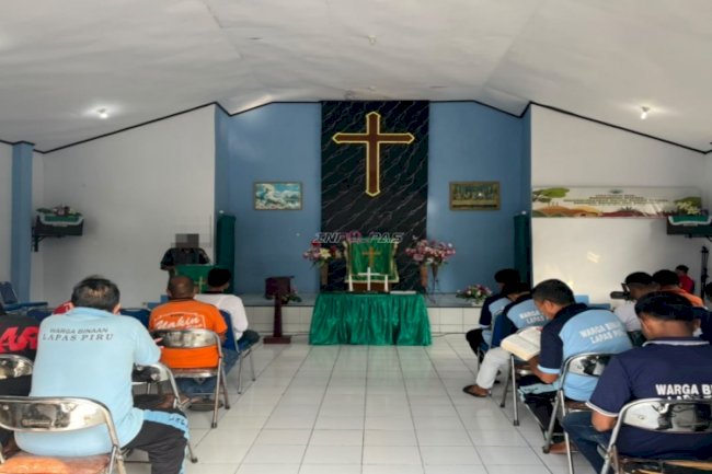 Lapas Piru Tanamkan Nilai Iman dan Pengharapan melalui Ibadah Buka Usbu