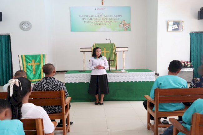 LPKA Ambon Bina Kerohanian Anak Binaan, Tanamkan Nilai Iman dan Moral