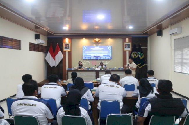 Pembinaan Warga Binaan Lapas Magelang Tuai Atensi dan Apresiasi Pokja Komunikasi Publik Ditjenpas