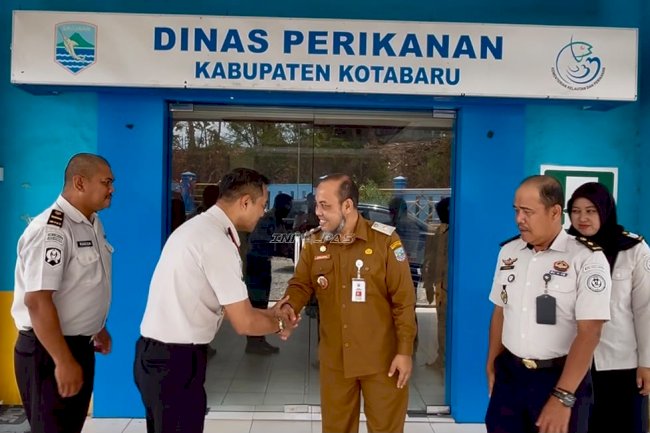 Perkuat Pembinaan Kemandirian, Lapas Kotabaru Koordinasikan E-PASPRO dengan Dinas Perikanan