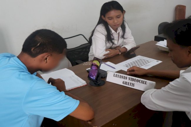 LPKA Ambon Hadirkan Layanan Video Call, Jaga Kedekatan Anak Binaan dengan Keluarga