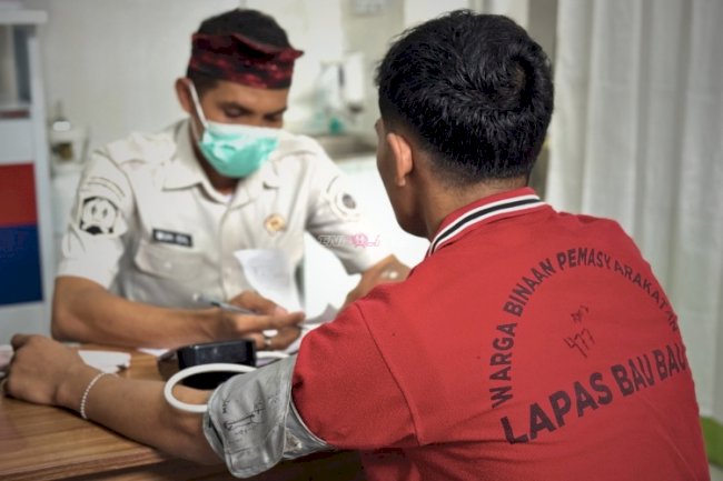 Lapas Baubau Terus Berikan Layanan Kesehatan Warga Binaan lewat Klinik Pratama 