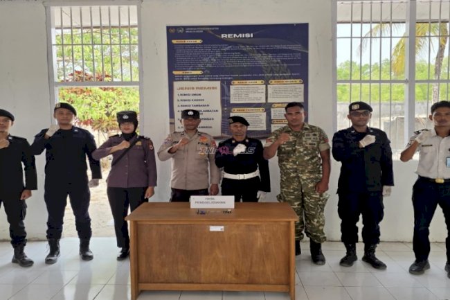 Lapas Geser dan TNI-Polri Gelar Razia Gabungan Cegah Gangguan Kamtib