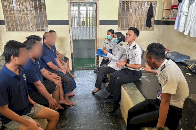 Dengarkan Keluhan Warga Binaan, KPLP Pemuda Madiun Inventarisasi Masalah