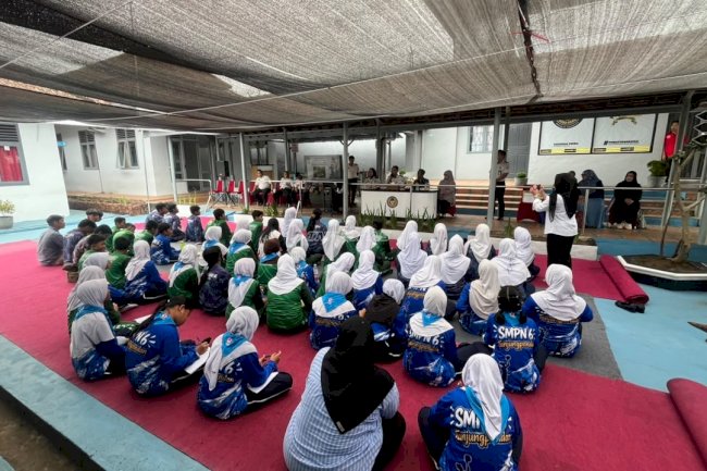 Gandeng BNNK Belitung, Lapas Tanjungpandan Beri Edukasi Antinarkoba kepada Pelajar SMP