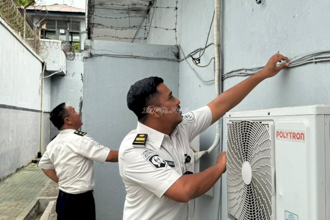 Pastikan Keamanan Optimal, Lapas Mojokerto Cek Sarana dan Prasarana Pengamanan