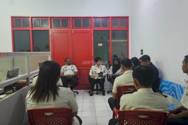 Kabapas Ambon Pantau Langsung Layanan di Pos Bapas Masohi