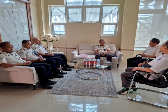 Kanwil Ditjenpas Sultra Jajaki Kerja Sama Pelatihan Keterampilan dengan BPKK Kendari