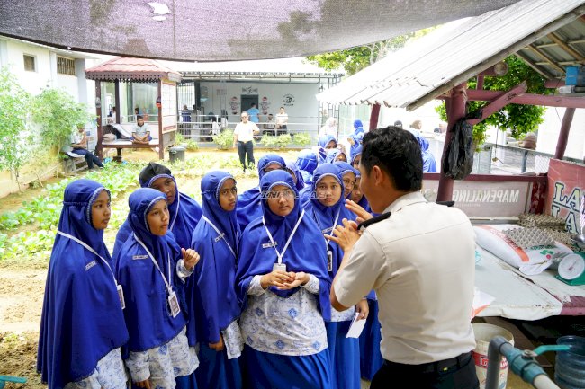 Lapas Narkotika Pamekasan Kenalkan Pembinaan dan Bahaya Narkoba kepada 64 Siswa