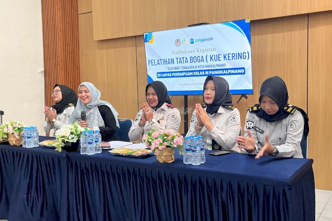 Lapas Perempuan Pangkalpinang Gelar Pelatihan Tata Boga bagi Warga Binaan