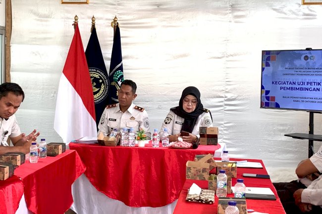 Bapas Klaten Terima Uji Petik Standar Pembimbingan Klien