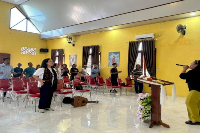 Warga Binaan Kristen Lapas Luwuk Diajak Tingkatkan Kualitas Mental Spiritual