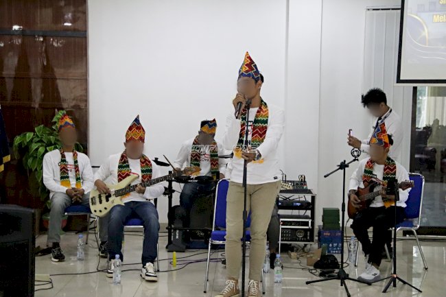 Rawana Band Rutan Pelaihari Meriahkan FGD Implementasi KUHP Nasional