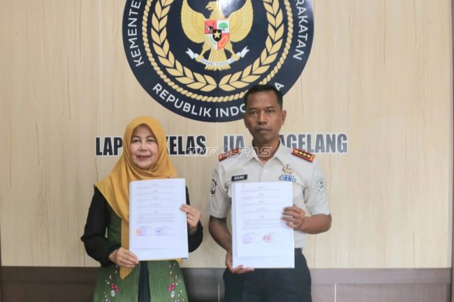 Tingkatkan Pembinaan Warga Binaan, Lapas Magelang Jalin Kerja Sama dengan UM Magelang  