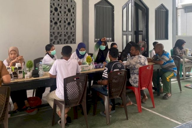 Sinergi Layanan Kesehatan, Lapas Wahai Kembali Gelar Program SAPA-BINA bersama Puskesmas Perawatan
