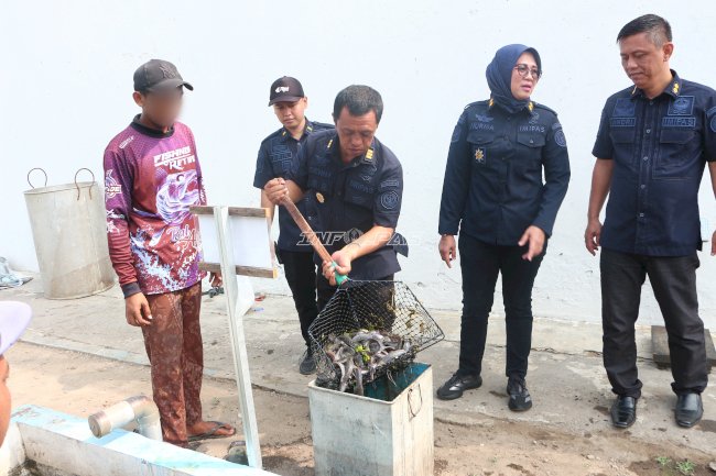 Lapas Madiun Panen 70 Kilogram Lele untuk Penuhi Kebutuhan Dapur Bersahaja