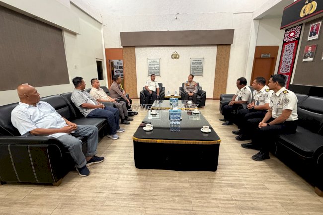 Perkuat Sinergi Antar-APH, Kalapas Sibolga Kunjungi Polres Sibolga