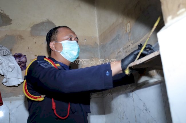 Cegah Gangguan Keamanan, Lapas Mojokerto Tingkatkan Deteksi Dini lewat Pemeriksaan Kamar