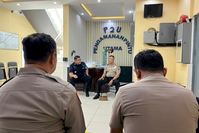 Perkuat Sinergi Pengamanan, Rutan Rantau Terima Sambang Polres Tapin