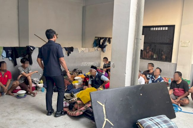 Razia Rutin Blok Charlie, Lapas Batulicin Perkuat Pengamanan Kamtib