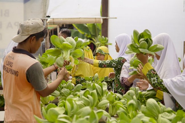Lapas Pangkalpinang Kenalkan Hukum dan Pemasyarakatan kepada Siswa Sejak Dini