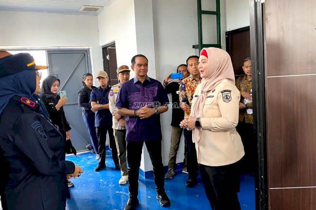 Kakanwil Ditjenpas Babel dan Direktur SSPP Tinjau Pembangunan Lapas Toboali