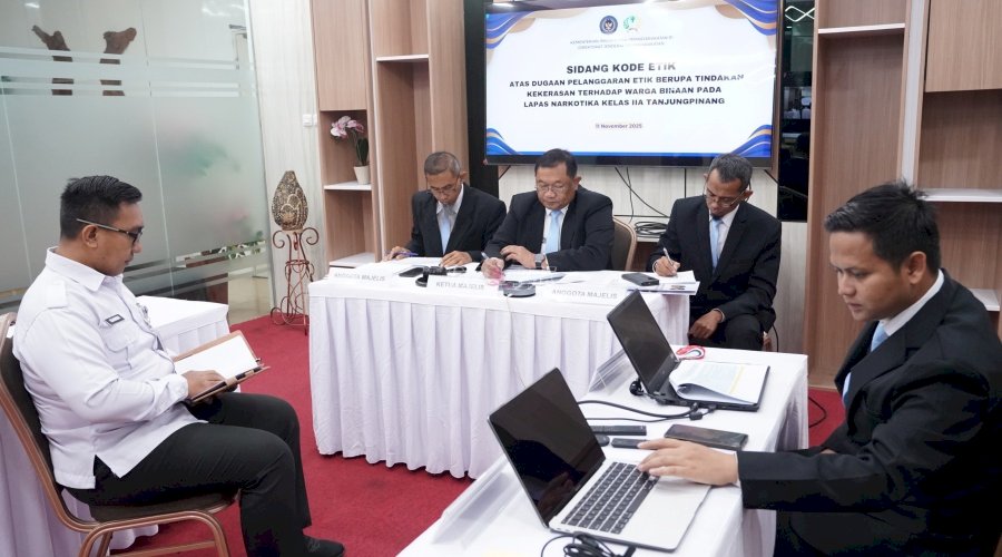 Ditjenpas Komitmen Tegakkan Integritas, Kembali Gelar Sidang Kode Etik