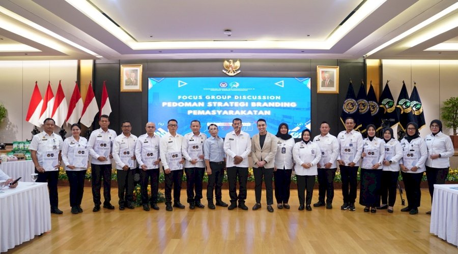 Ditjenpas Gelar FGD dan Sosialisasi Pedoman Branding Pemasyarakatan, Tetapkan 17 UPT sebagai Pilot Project