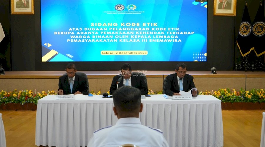 Ditjenpas Ambil Langkah Tegas Kasus Pelanggaran di Lapas Enemawira