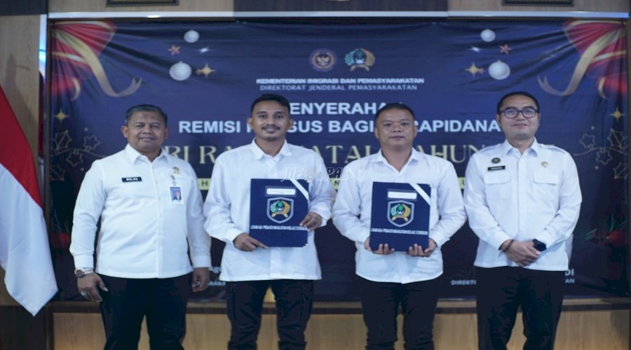 Direktur Tekforma Pantau Pelaksanaan Pemberian RK Natal Tahun 2025 di Lapas Kelas I Cirebon