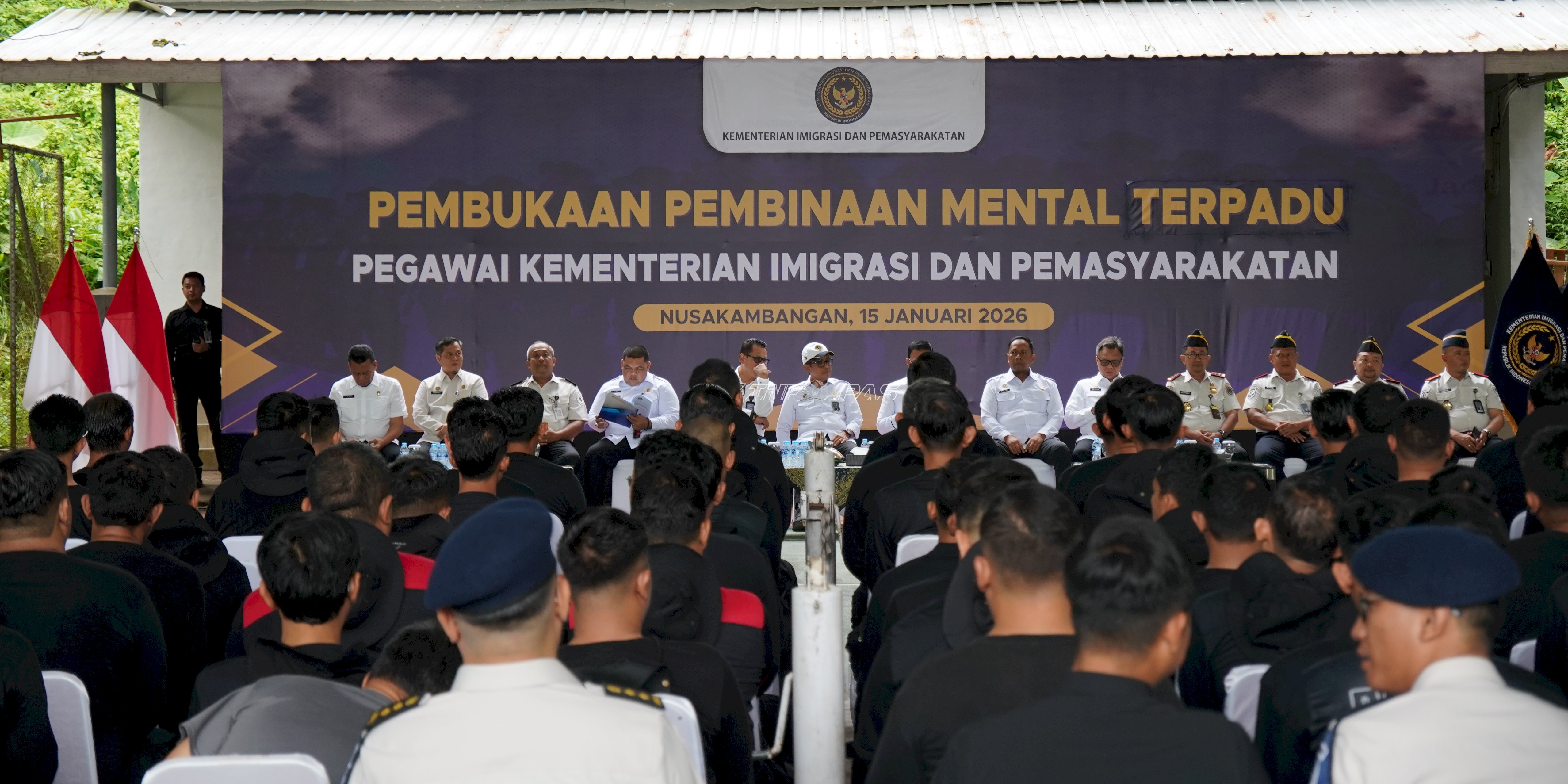 Perkuat Karakter dan Integritas Petugas, Kemenimipas Kembali Gelar Pembinaan Mental Terpadu